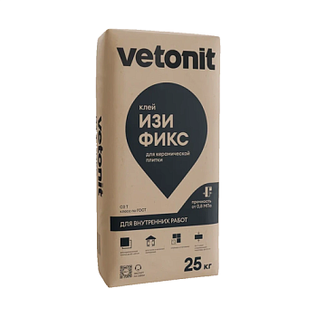 Клей для плитки Vetonit Easy Fix 25 кг